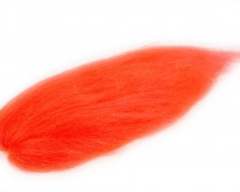 Trilobal Superfine Wing Hair, Hot Orange